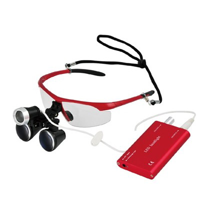 SQ-DL301(2.5X) +headlight (Red)