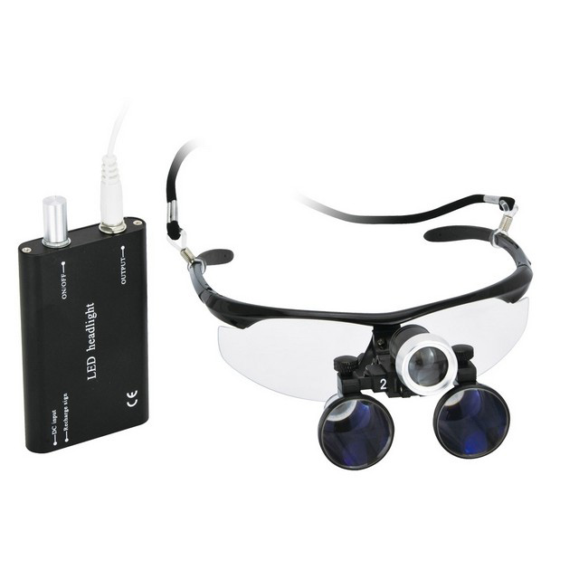 SQ-DL301(2.5X) +headlight(Black)